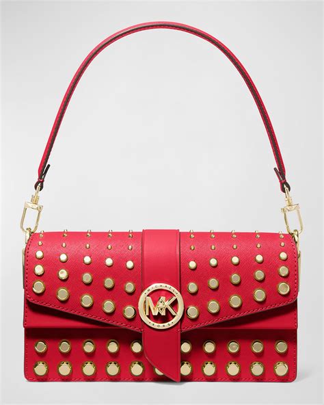 studded michael kors purse|michael kors small shoulder purse.